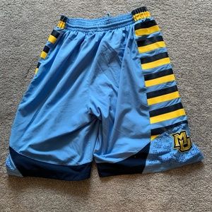 Marquette Jordan Authentic Shorts Large L